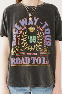 Urban Outfitters Raceway Tour Road To LA Graphic T-shirt